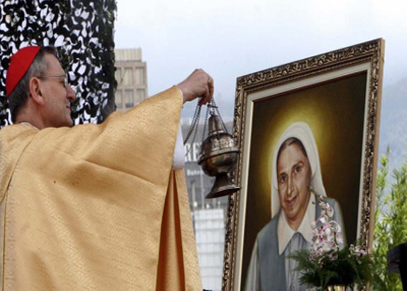 Ceremonia de Beatificacion Madre Carmen Rendiles