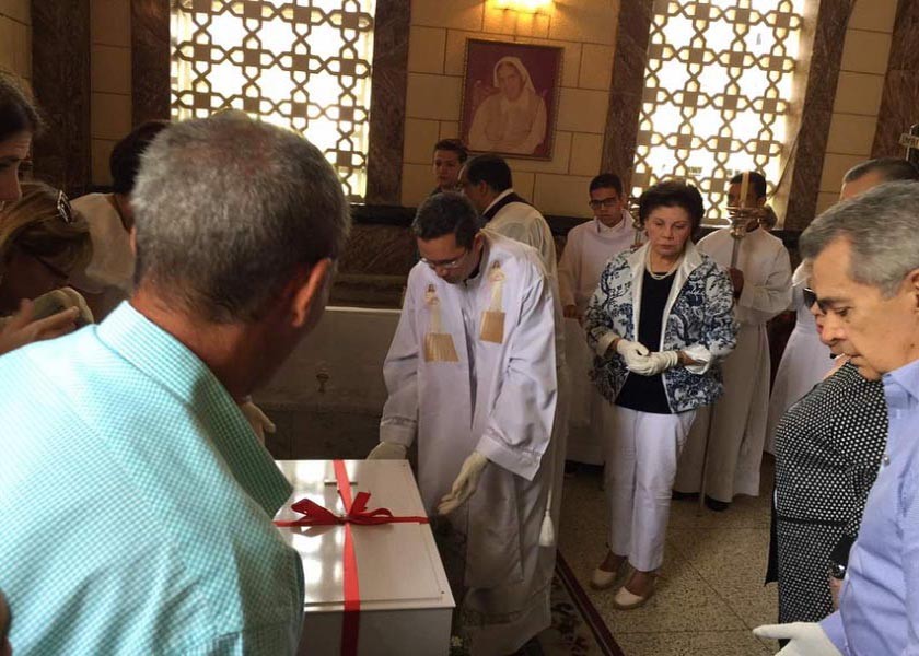 Madre Carmen: Traslado de las reliquias 