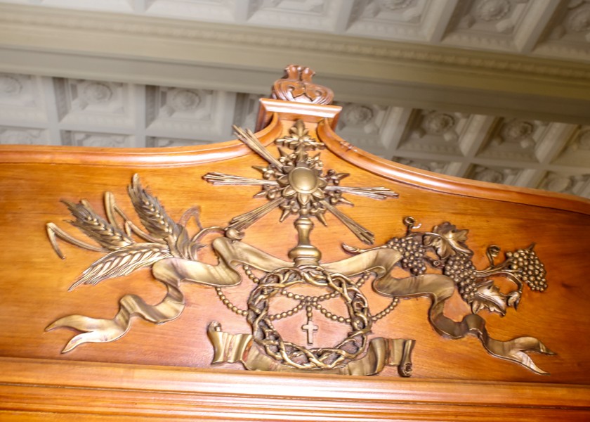 Lugar donde reposan los restos de la Madre Carmen Rendiles