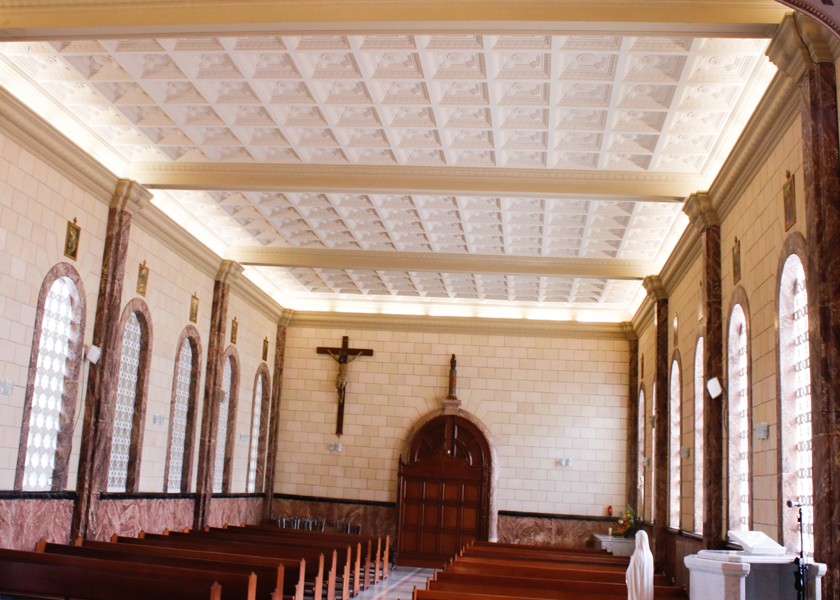 Lugar donde reposan los restos de la Madre Carmen Rendiles