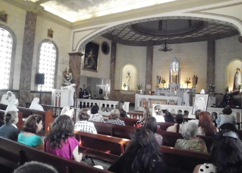 Misa en memoria del 41 aniversario de fallecimiento de Madre Carmen