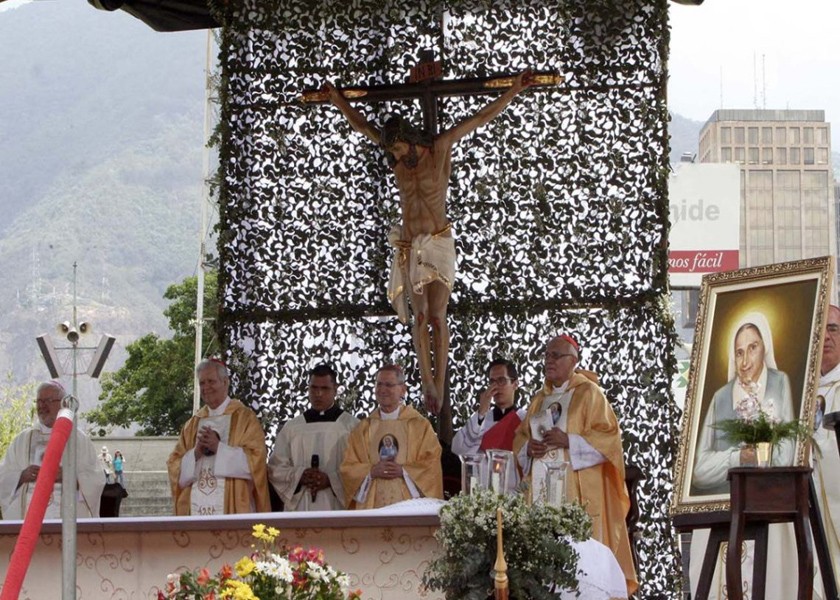 Ceremonia de Beatificacion Madre Carmen Rendiles