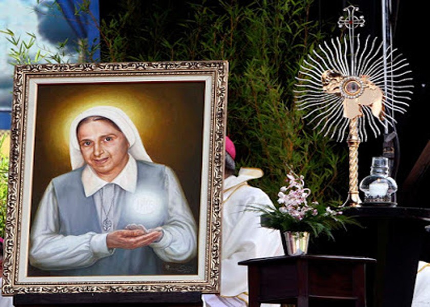Ceremonia de Beatificacion Madre Carmen Rendiles