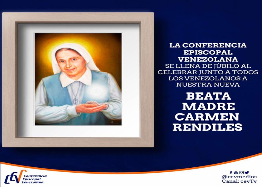 Ceremonia de Beatificacion Madre Carmen Rendiles