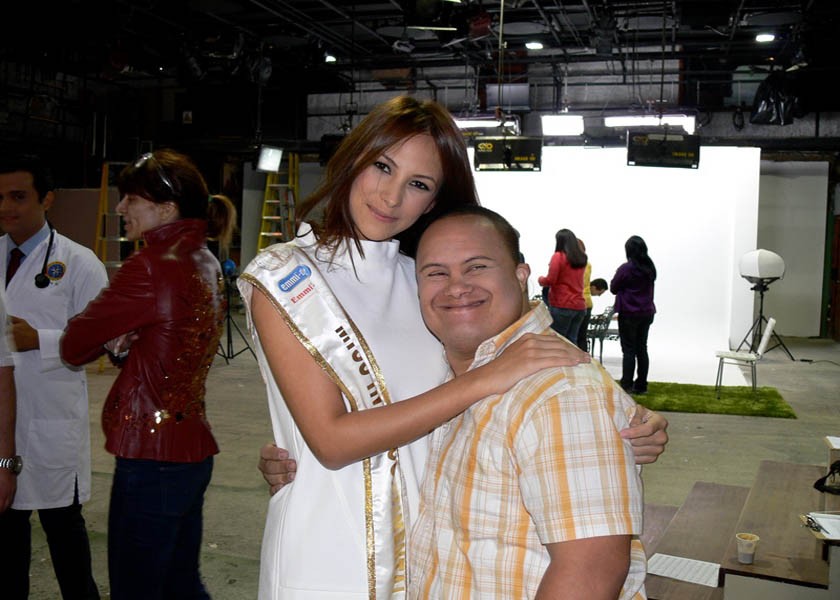 Grupo Madre Carmen tras de cámaras Calendario 2014