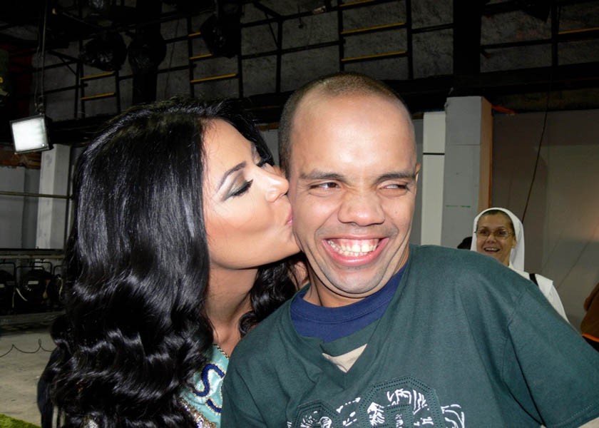 Grupo Madre Carmen tras de cámaras Calendario 2014